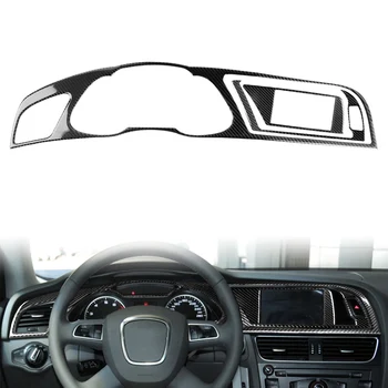 Декоративная наклейка для отделки приборной панели автомобиля 3шт. Для Audi A4 B8 RS4 S4 Только для леворульных