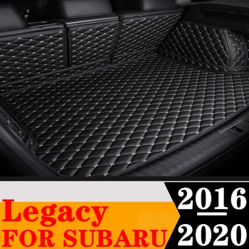 Изготовленный на заказ Полный комплект Коврика для багажника автомобиля SUBARU Legacy 2020 2019 2018 2017 2016 Задний Грузовой Лайнер Авто Задний Багажник Детали багажных накладок