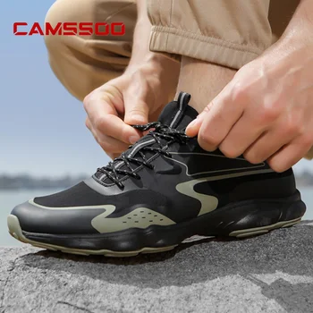 CAMSSOO/ Походная обувь, мужская дышащая уличная спортивная обувь для скалолазания, женские треккинговые кроссовки, ботильоны, кроссовки для бега
