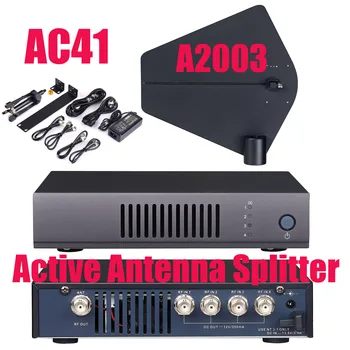 Leicozic AC41 Active Antenna Combiner A2003 Антенный Разветвитель 450-960MHz Для Всех Профессиональных Ушных Мониторов System Pro Audio