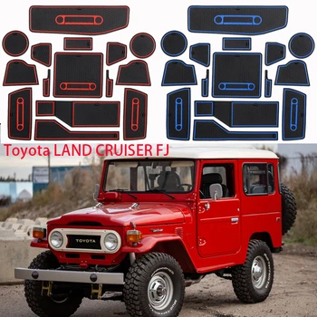 Коврик для дверных пазов Toyota LAND CRUISER FJ Модифицированный коврик для пыли Коврик для хранения Автомобильные аксессуары