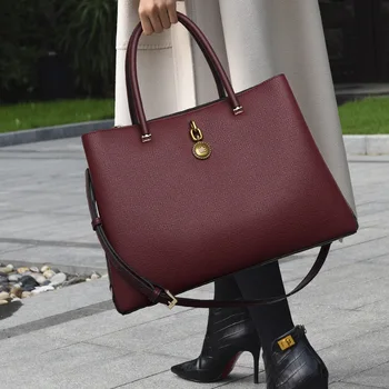 Модная сумка большой емкости 2023, женские сумки-мессенджеры, сумка через плечо, простая и текстурированная сумка-тоут