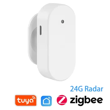 Высокоточный для Zigbee WiFi интеллектуальный датчик присутствия человека Детектор присутствия человека Датчик движения Tuya