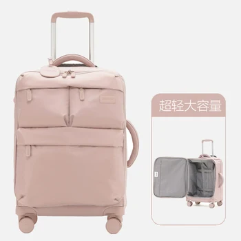 Сверхлегкий багажный матерчатый чемодан, посадочный кейс, 20-дюймовая дорожная сумка, маленький чемодан, дорожный кейс, тележка, кейс 24