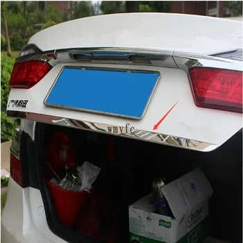 Накладка на заднюю дверь багажника, накладка на стримерную крышку, подходит для Toyota Camry 2012-2017 Аксессуары из нержавеющей стали