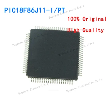 PIC18F86J11-I/PT TQFP-80 MCU 64 КБ оперативной памяти FL 3936b 10 MIPS 67 операций ввода-вывода