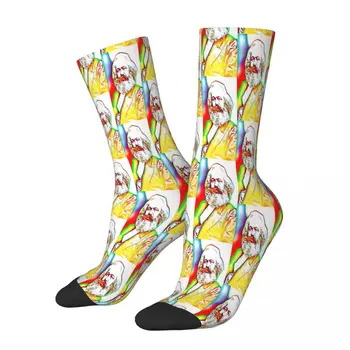 Художественные носки Marx Мужские женские весенние чулки с принтом