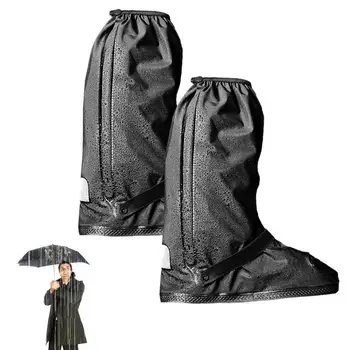 Водонепроницаемые бахилы для дождливой погоды, водонепроницаемая обувь XXL, уличные непромокаемые бахилы и аксессуары для непромокаемых ботинок
