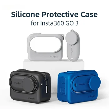 Силиконовый защитный чехол для спортивной камеры Insta360 GO 3, универсальная защита аксессуаров Insta360 GO 3.