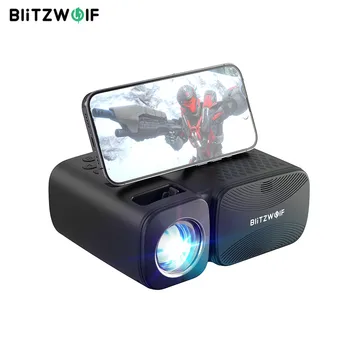 Blitzwolf V3 Мини WIFI Проектор 5G-WIFI С Зеркальным Отображением Экрана Беспроводной 1080P Поддерживаемый Bluetooth 5.0 250 ANSI Люмен Портативный Открытый