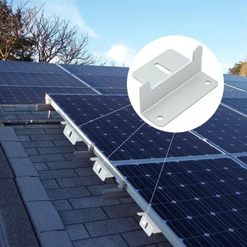 Z-образный кронштейн, детали панели солнечных батарей, поддерживающие Автономный монтажный кронштейн лодки, Крепления панели солнечных батарей RV, Кронштейн панели солнечных батарей