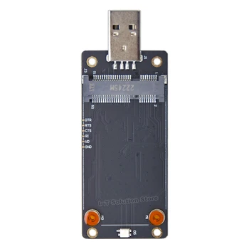 Плата адаптера модуля miniPCIe Mini PCIe к USB 4G LTE WiFi с держателем Nano SIM-карты