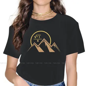 Женская футболка Equation Square Root Math Graph Mathematics Футболки для девочек Хлопчатобумажные топы Harajuku Базовая футболка 5XL свободного кроя для хипстеров