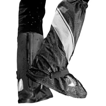 Универсальные снегозащитные дождевики для ботинок, водонепроницаемые бахилы, многоразовые нескользящие дождевики, Переносные галоши, защита для обуви