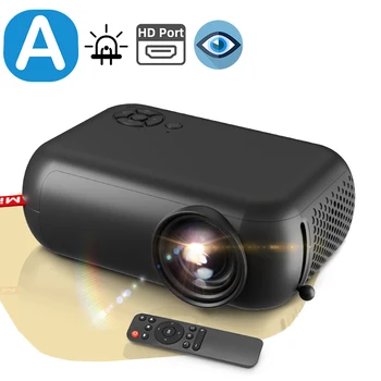 МИНИ-проектор Портативные 3D светодиодные Видеопроекторы A10 Домашний кинотеатр Игровой Лазерный проектор Smart TV BOX 1080P 4K Через порт HD