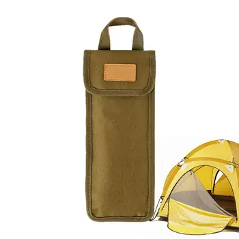 Переносная сумка для палаток, переносная сумка для хранения палаток, сумка для палаточных стержней, сумка для палаток из кованой стали, держатель сумки для хранения мультиинструментов
