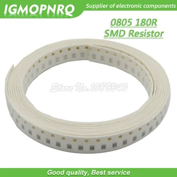 300шт 0805 SMD Резистор 180 Ом Чип-Резистор 1/8 Вт 180R Ом 0805-180R
