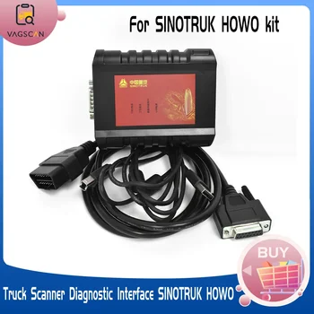 Диагностический интерфейс сканера грузовика для дизельного двигателя SINOTRUK HOWO Cnhtc Сверхмощный диагностический инструмент