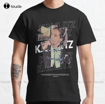 Tom Kaulitz Vintage Broken Mirror Классическая Футболка, Патриотические Рубашки Для Мужчин, Хлопковые Уличные Простые Винтажные Повседневные Футболки