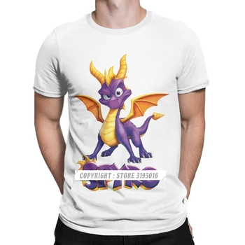 Футболки Spyro The Dragon Совершенно Новая модная футболка Dragon Game Японские футболки Camisas Hombre Осенняя толстовка