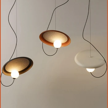 Небольшой подвесной светильник для столовой дизайнерская креативная барная стойка декоративная лампа с тихим ветром персонализированная креативная прикроватная тумбочка для спальни
