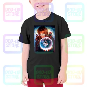 Подростковая футболка Labyrinth Jareth Movie Postermediumdavid Bowie, детская футболка в подарочном стиле, классика, высокое качество