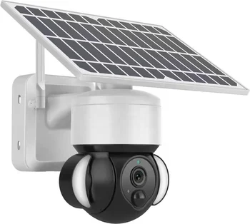 1080P Tuya WIFI Камера Наблюдения Беспроводная Наружная Камера Солнечная Панель с Батареей Домашняя Камера Безопасности На Открытом воздухе