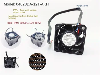 04028DA-12T-AKH двойной шар 4028 высокоскоростной 12V 1.95A с регулируемой температурой PWM 4 СМ серверный вентилятор 40*40*28 мм