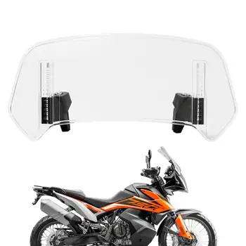 Ветровое стекло мотоцикла Универсальные принадлежности для ветрового стекла для мотоциклов Скутеров Удлинитель ветрового стекла Простая установка Ветровое стекло