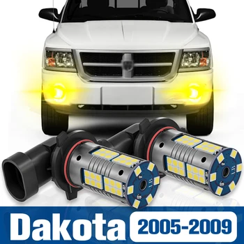 2шт светодиодные противотуманные фары Blub Аксессуары для ламп Canbus для Dodge Dakota 2005 2006 2007 2008 2009