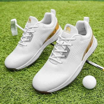 Новая мужская обувь для гольфа Профессиональная одежда для гольфа Мужские роскошные кроссовки для гольфистов Удобная обувь для ходьбы