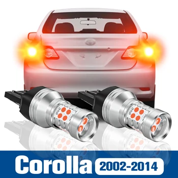 2шт Светодиодный Стоп-сигнал Blub Аксессуары для ламп Canbus для Toyota Corolla 2002-2014 2004 2005 2006 2007 2008 2009 2010 2011 2012 2013
