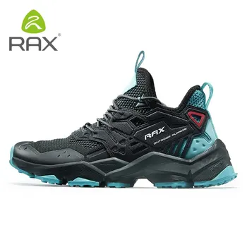 Кроссовки RAX Для мужчин и женщин, спортивная обувь для активного отдыха, дышащие легкие кроссовки, верх из воздушной сетки, противоскользящая подошва из натурального каучука.