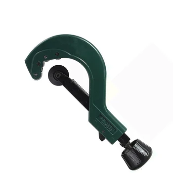 6-64 мм Тяжелый быстроразъемный алюминиевый резак для пластиковых труб для сантехники, зеленые ручные режущие инструменты, встроенный расширитель для труб