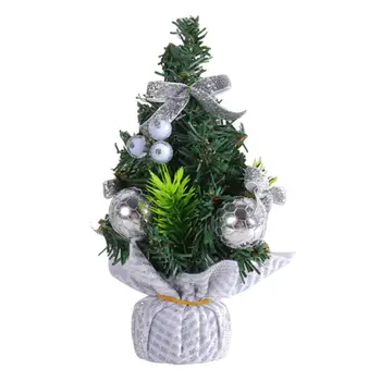 Украшения из искусственных цветов, Рождественская елка, тонкое мастерство, мини-рождественская елка для дома, для праздника, для Рождества
