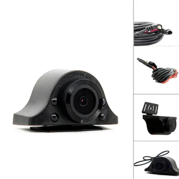 Инфракрасная Камера Заднего Вида Автомобиля 1080P 4-контактный Разъем для Автомобильных Зеркальных Регистраторов Вождения Водонепроницаемый Разъем 2,5 мм