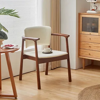 Эргономичные обеденные стулья с подлокотниками, дизайнерское кресло для отдыха в отеле Nordic, Спальня, Ресторан, Обеденные стулья для ожидания, мебель Sandalye