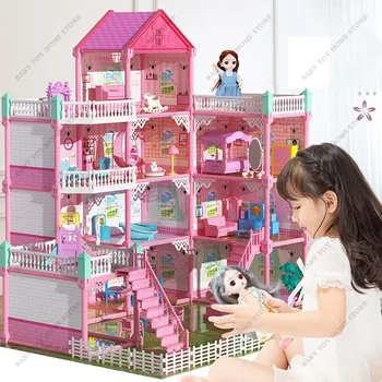 Кукольные домики Монтессори, 3D миниатюры 
