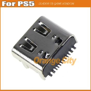Разъемы для зарядного устройства OEM Type-C для ps5, разъем для зарядного устройства Micro usb для беспроводной игровой консоли PlayStation 5.