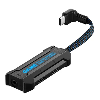 3 в 1 USB Type C к Aux с ключом быстрой зарядки PD мощностью 60 Вт для стереосистемы Dropship