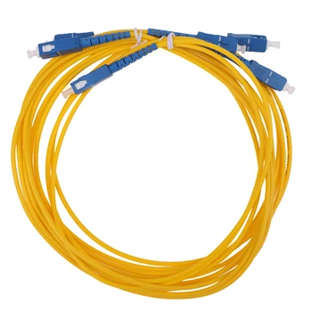 Волоконно-оптический Соединительный кабель SC-SC UPC Однорежимный Симплексный Волоконно-оптический Шнур с Нечувствительным к Изгибу Однорежимным режимом