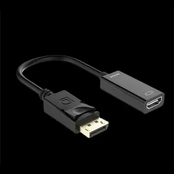 Адаптер, совместимый с DisplayPort и HDMI, конвертер Display Port Мужской кабель Mini DP для женского телевидения, адаптация видео для кабеля PC TV