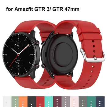 Официальный ремешок для часов Amazfit GTR 3 Pro Band Силиконовый 22 мм Сменный Ремешок-Браслет для Умных часов Amazfit GTR 2 3/GTR 47 мм