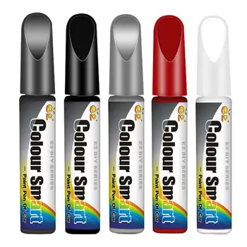 Авторучка для заливки краски Автомобильные ручки для подкраски автомобилей Универсальная многоцветная портативная ручка для рисования автомобилей