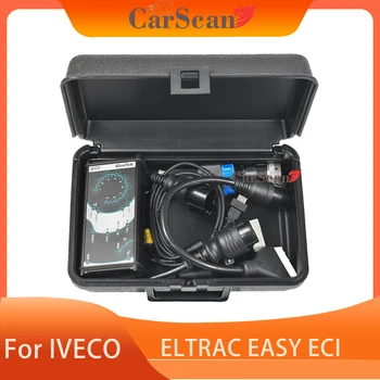 CarScan для IVECO ELTRAC EASY ECI Eltrac для IVECO TRUCK euro5 euro6 диагностический инструмент + программное обеспечение на жестком диске