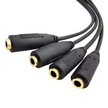 3,5 мм разветвитель микрофона и кабель для наушников и гарнитуры смартфона