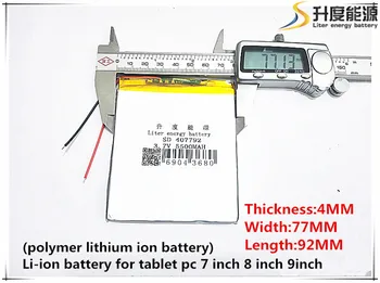Новый аккумулятор 5500 мАч Литий-ионный Планшетный ПК аккумулятор Для 7,8,9-дюймового планшетного ПК 3,7 В Полимерно-литиевый Аккумулятор Высокого Качества