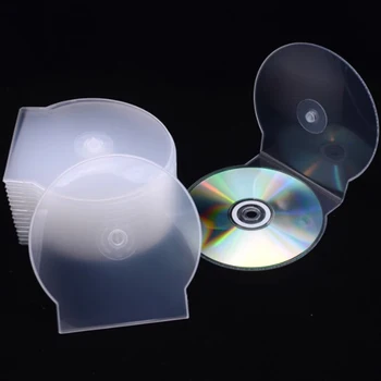1/3ШТ Прозрачный пластиковый цельный круглый футляр для дисков, футляр для компакт-дисков, Утолщенная коробка для дисков CD DVD, футляр для дисков, ящик для хранения