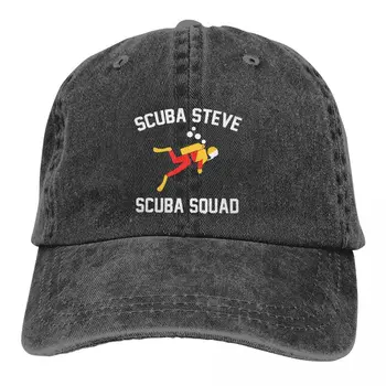 Однотонные папины шляпы Scuba Steve Scuba Squad, женская шляпа с солнцезащитным козырьком, Стетсоновская кепка для дайвинга с козырьком.