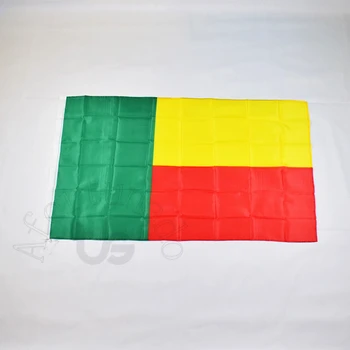 Национальный флаг Бенина 1шт 90*150 см 3x5 футов для встречи, парада, вечеринки.Подвешивание, украшение